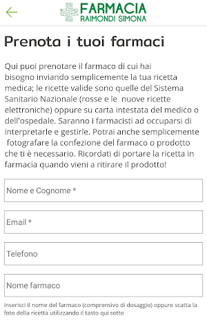 Farmacia Raimondi Simona Screenshot 3