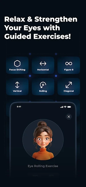 Calm Eyes AI: Eye Health Coach Screenshot 1