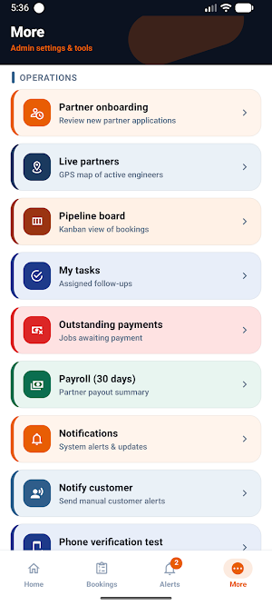 Go Ac Admin Screenshot 3