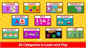 Preschool Learning for Kids Screenshot 0