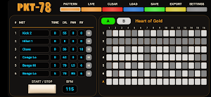 PKT-78 Drum Machine Screenshot 1