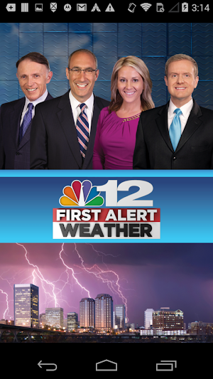 NBC12 First Alert Weather Screenshot 0