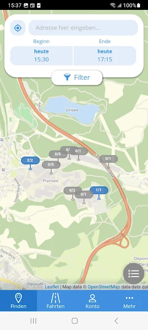 Plansee Mobil Screenshot 0