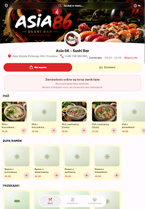 Asia 86 Sushi Screenshot 3