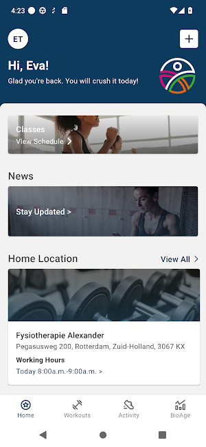 Fysiotherapie Alexander Screenshot 1