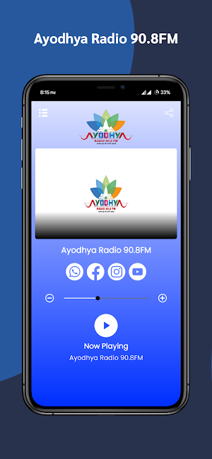 Ayodhya Radio 90.8FM Screenshot 1