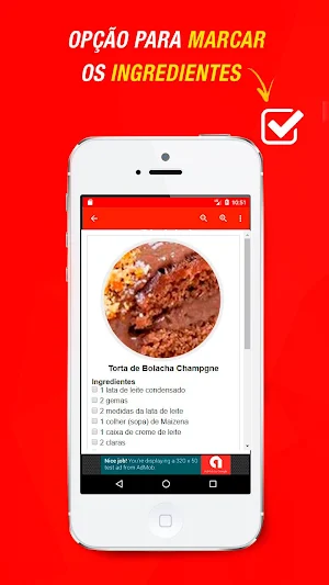 Receitas de Tortas de Bolacha Screenshot 3