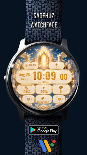 A153 Heaven Watchface Screenshot 0