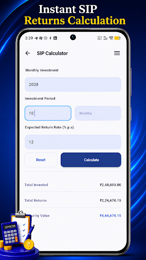 Loan EMI Calculator & Planner Screenshot 2