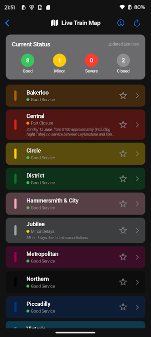 RailTracker Screenshot 3