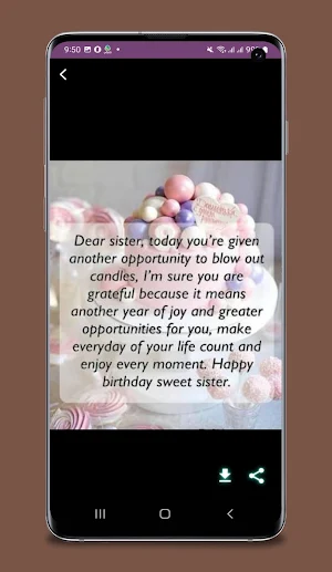 happy birthday little sister Screenshot 2