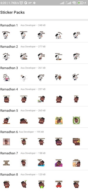 Sticker Ramadhan Screenshot 1