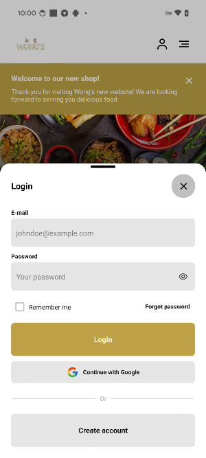 Wong's Screenshot 1