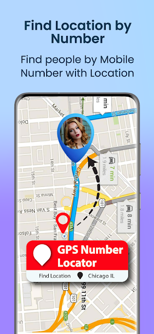 GPS Live Phone number Locator Screenshot 0