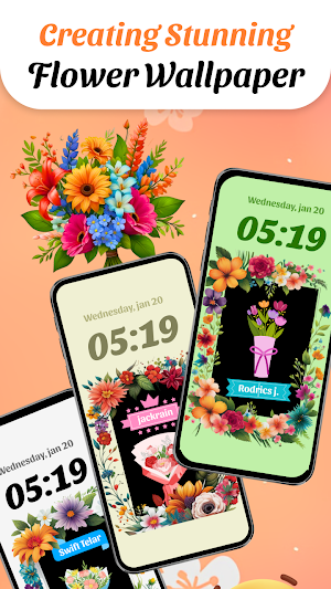 DIY Flower Language Wallpaper Screenshot 0
