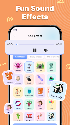 Voice Changer & Voice Effects Screenshot 2
