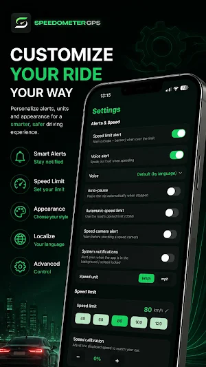 VeloX GPS Speedometer Screenshot 3