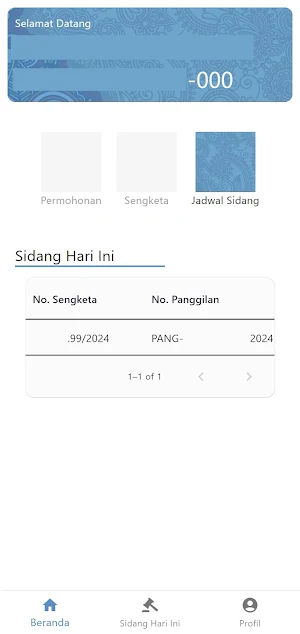 e-Tax Court Mobile Screenshot 3