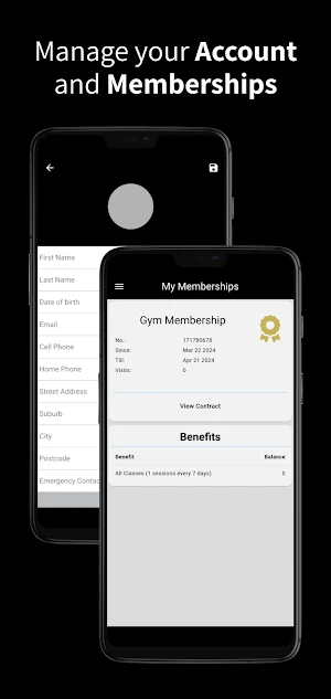 MackFit Training Gym Screenshot 1