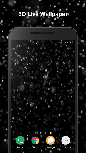 Real Snow Live Wallpaper Screenshot 0