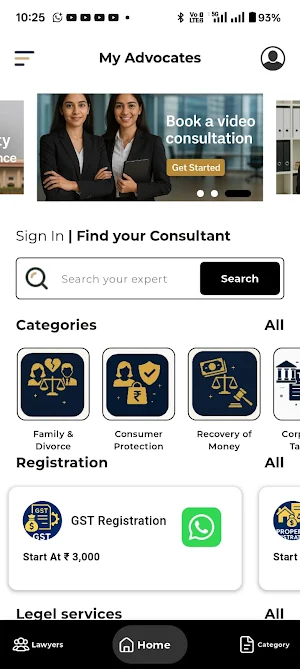 MyAdvocates Screenshot 0