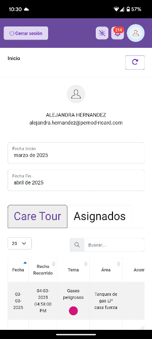CareApp Screenshot 2