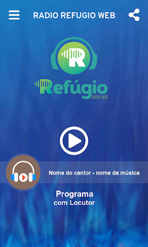 Radio Refugio web screenshot 1