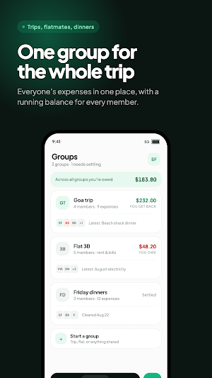 SplitEase - Split Expenses Screenshot 2