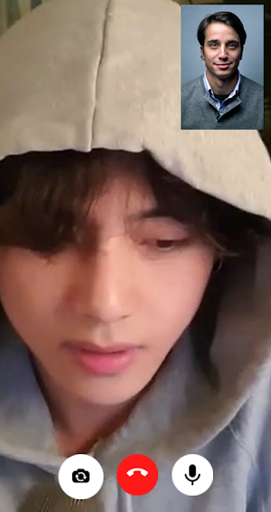 V. Kim Taehyung Fake Chat & Video Call - Call You Screenshot 3