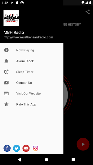 Must Be Heard Radio Screenshot 1