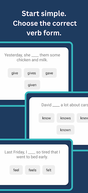 LingoReply IrregularVerbs Screenshot 3