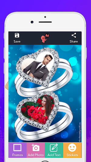 Lovely Ring Photo Frames Screenshot 0