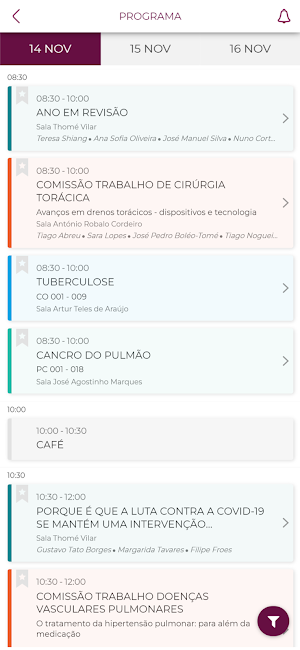 40º Congresso de Pneumologia Screenshot 2