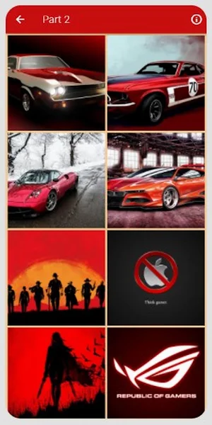 Wallpaper Red of Gaming & Cars Screenshot 2