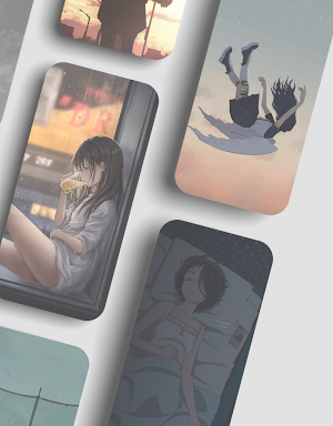 Sad Girl Wallpaper Screenshot 2