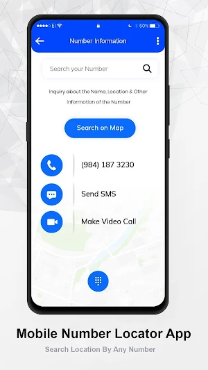 Mobile Number Tracker Location Screenshot 0