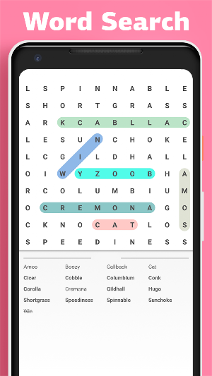 Word search Screenshot 0