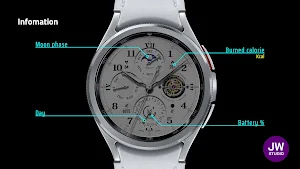 JW168 jwstudio watchface Screenshot 1