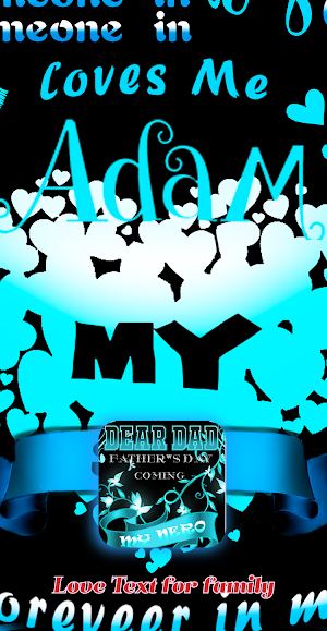 Love Text for family：Color Master Screenshot 1
