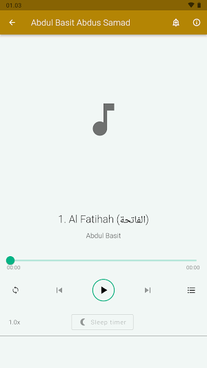 Murottal MP3 Al-Quran 30 Juz Screenshot 1