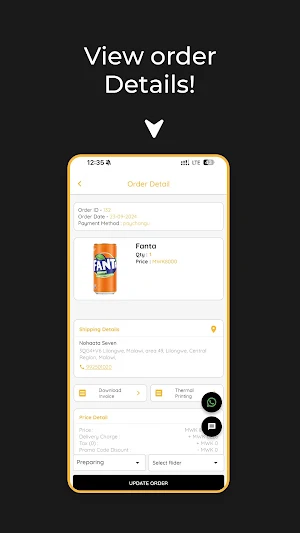 Changu Food: Managers Screenshot 3