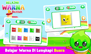 Belajar Warna Dan Bentuk + Suara Screenshot 1