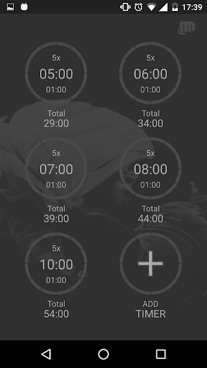 JiuJitsuTimer Screenshot 1