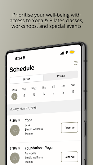 Studio Wellness Screenshot 3