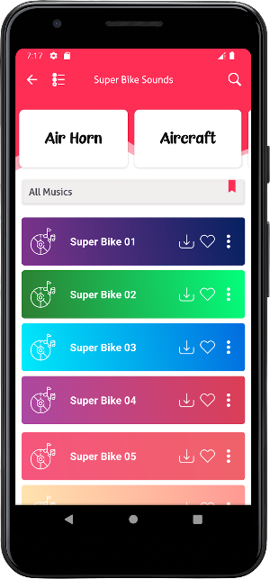 Super Bike Sounds Screenshot 1