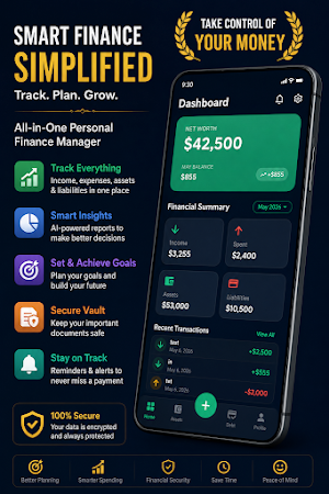 Wealth Tracker: Expense & AI Screenshot 0