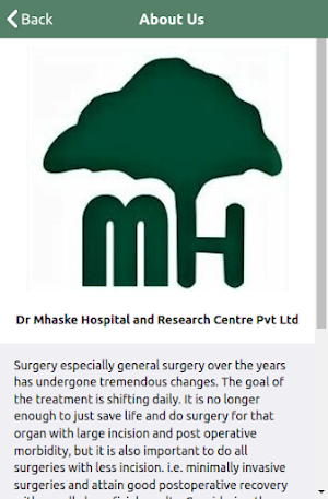 Dr Mhaske Hospital Screenshot 0