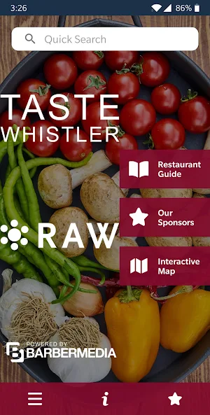 Taste Whistler Screenshot 1