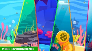 Fish Game Offline Casual Game Screenshot 2