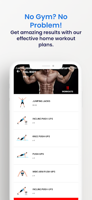 Fitness Anytime, Anywhere Screenshot 2